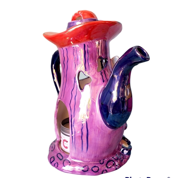 Dress Shop Purple Candle Holder - Picture 5 of 9